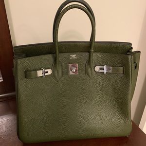 Birkin style bag
